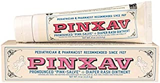 PINXAV Healing Cream, Fast Relief for Diaper Rash, Eczema, Chafing, Bed Sores, Acne, & Minor Cuts & Burns (4 OZ)