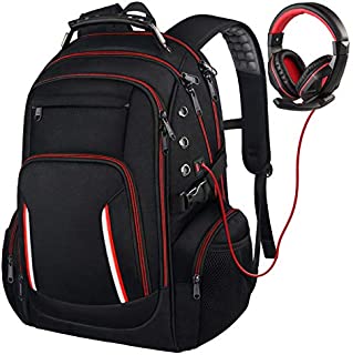 Large Laptop Backpack for Men, 17 Inch TSA Friendly Durable Computer Bookbag