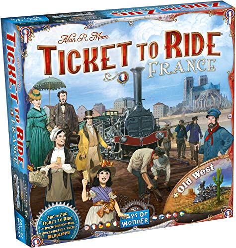 Ticket to Ride: France and Old West Map Collection Six