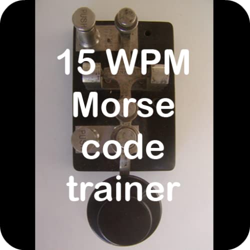 15 WPM amateur ham radio CW Morse code trainer