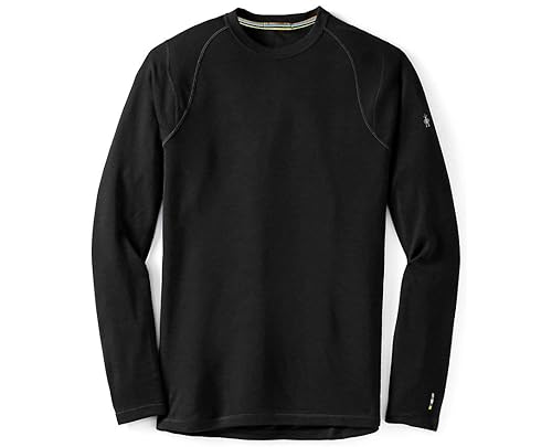 Smartwool Men's NTS Mid 250 Crew Top Black T-Shirt LG