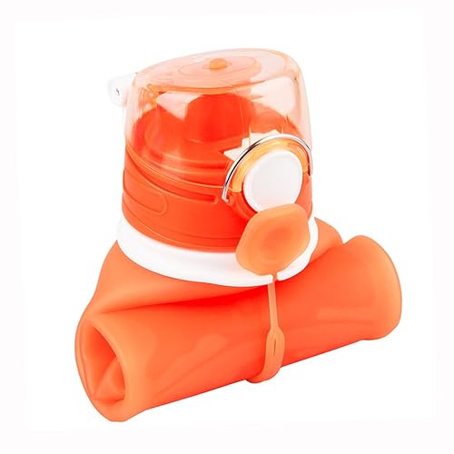 ITYYT Silicone Collapsible Water Bottle 26oz for Sports & Outdoors