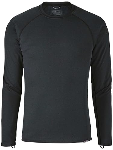 Patagonia Men's Capilene Midweight Crew - Black - Medium