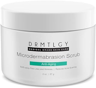 DRMTLGY Microdermabrasion Facial Scrub and Face Exfoliator