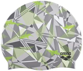 arena Printed Silicone Swimming Cap