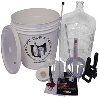 Home Brew Ohio RL-WKZ2-0IJS Gold Complete Beer Equipment Kit