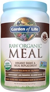 Garden of Life Meal Replacement - Organic Raw Plant Based Protein Powder