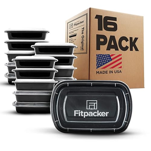 Fitpacker Meal Prep Containers - USA Quality and Safety - BPA Free Food Storage