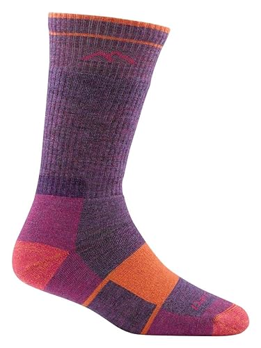 Darn Tough Hiker Boot Full Cushion Socks - Women's Plum Heather Small