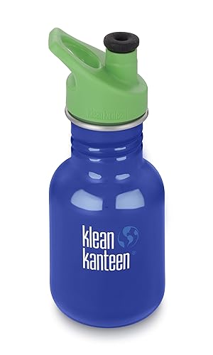 Klean Kanteen 12oz Kid Kanteen Stainless Steel Sport Bottle with Klean Coat