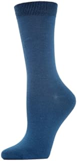 MeMoi Natural Blend Bamboo Crew Socks