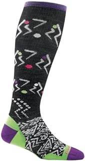 Darn Tough Vertex Over The Calf Ultra Light Sock - Women's Black Small