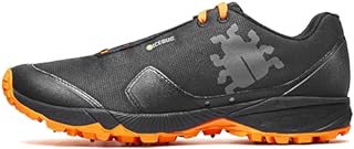 Icebug Men's Pytho4 BUGrip Running Shoes Black/Dark Orange 11