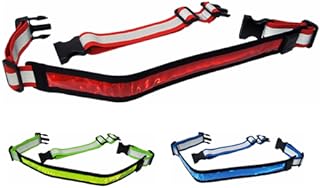 LED Reflective Belt WITH Extension Belt - High Visibility Gear for Running