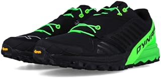 Dynafit Men's Alpine Pro Trail Running Shoes Black/DNA Green 11